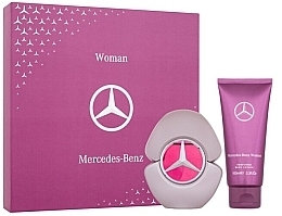 Mercedes-Benz Woman - Набор (edp/90ml + b/lot/100ml) — фото N1