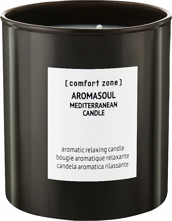 Ароматическая свеча - Comfort Zone Aromasoul Mediterranean Candle — фото N1