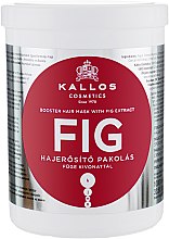 Маска з вітамінним комплексом для волосся - Kallos Cosmetics FIG Booster Hair Mask With Fig Extract — фото N3