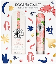 Парфумерія, косметика Roger & Gallet Fleur De Figuier Wellbeing Fragrant Water - Набір (f/water/30ml + h/cr/30ml)