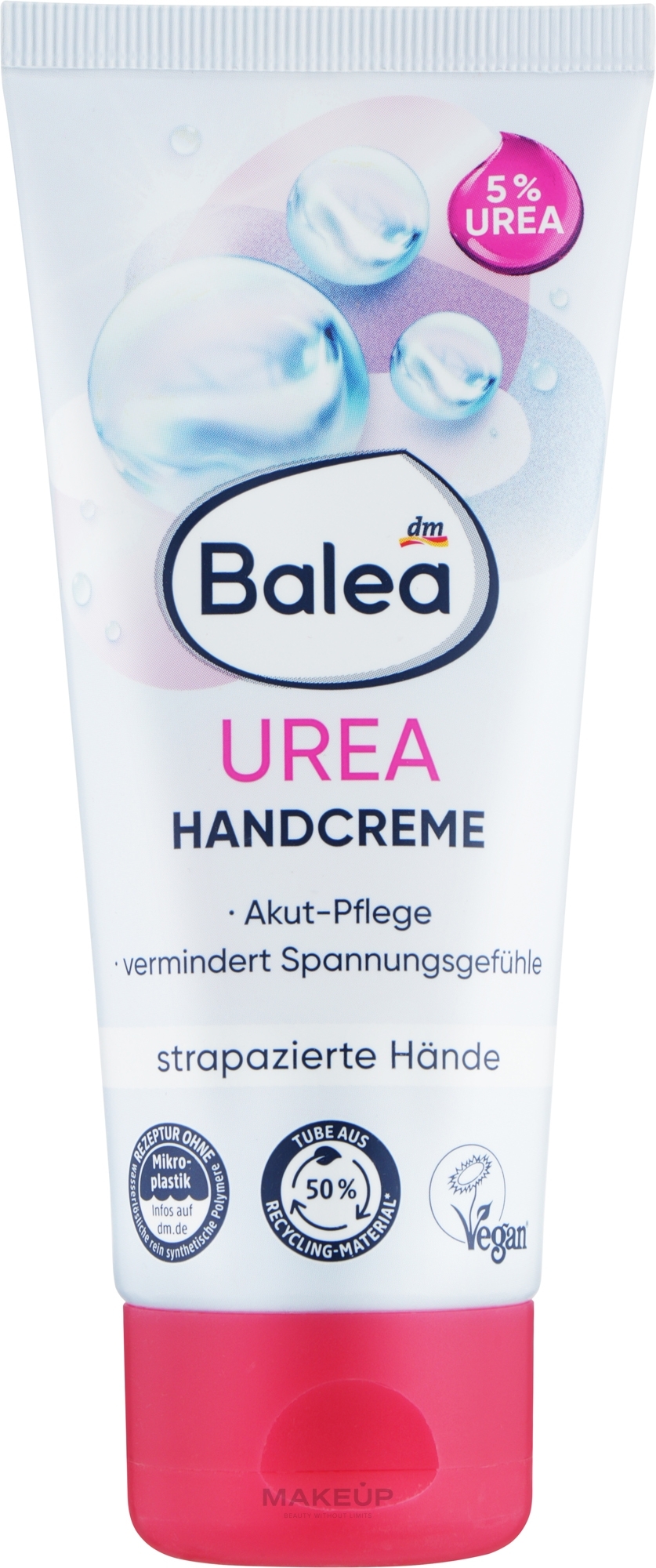 Крем для рук з косметичною сечовиною - Balea Hand Creme Urea — фото 100ml