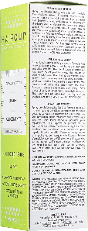 Спрей для ускорения роста волос - Brelil Hair Cur HairExpress Spray — фото N3