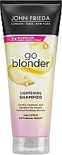 Духи, Парфюмерия, косметика Шампунь для волос осветляющий - John Frieda Sheer Blonde Shampoo Go Blonder