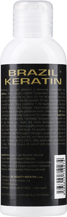 Бальзам для разглаживания волос - Brazil Keratin Keratin Beauty Balzam — фото N2