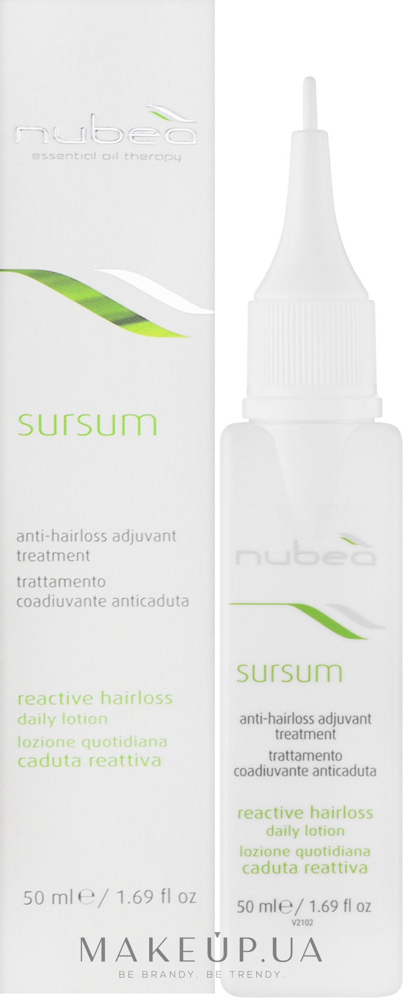 Лосьйон проти дифузного випадання волосся - Nubea Sursum Reactive Hairloss Daily Lotion — фото 50ml