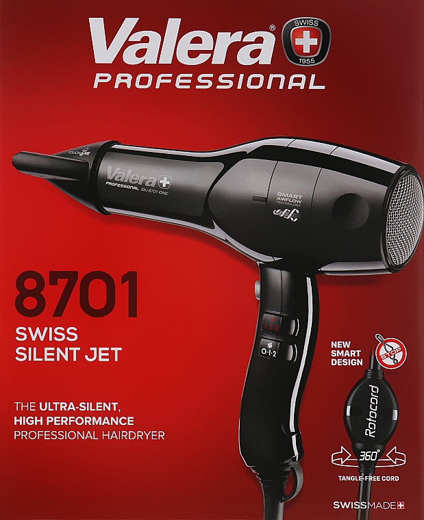 Професійний фен для волосся - Valera Swiss SILENT JET 8701 RC — фото N2