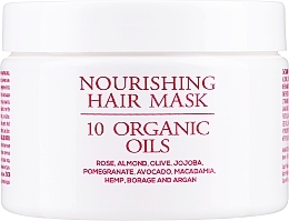 Питательная маска для волос - BioFresh Rоse of Bulgaria 10 Organic Oils Nourishing Hair Mask — фото N2