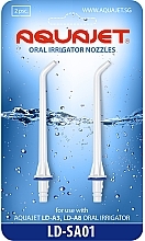 Насадки для ирригаторов, 2 шт. - Aquajet Oral Irrigator Nozzles  — фото N1