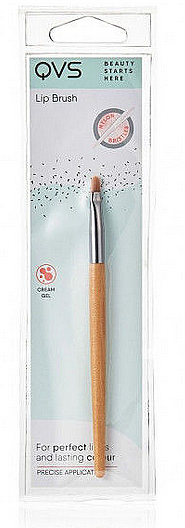 Пензлик для губ - Qvs Lip Brush Nylon — фото N1