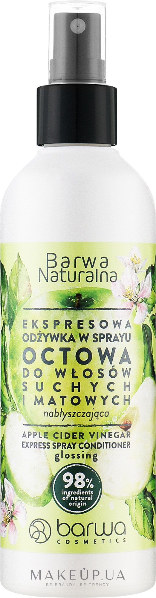 Кондиционер для натуральных, матовых волос - Barwa Natural — фото 200ml