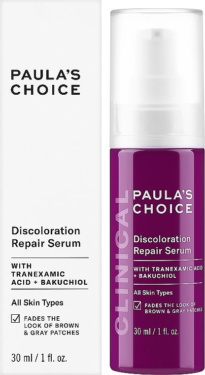 Сыворотка против пигментации с ниацинамидом и бакучиолом для лица - Paula's Choice Discoloration Repair Serum — фото N2