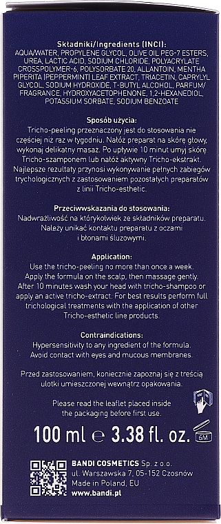 Трихо-пілінг для очищення шкіри голови - Bandi Professional Tricho Esthetic Tricho-Peeling Scalp Cleansing — фото N4