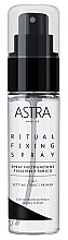 Парфумерія, косметика Спрей-фіксатор для макіяжу - Astra Make-Up Ritual Fixing Spray