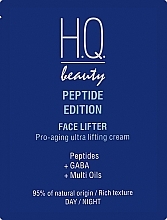 Лифтинг-крем для лица - H.Q.Beauty Peptide Edition Face Lifter (пробник) — фото N1