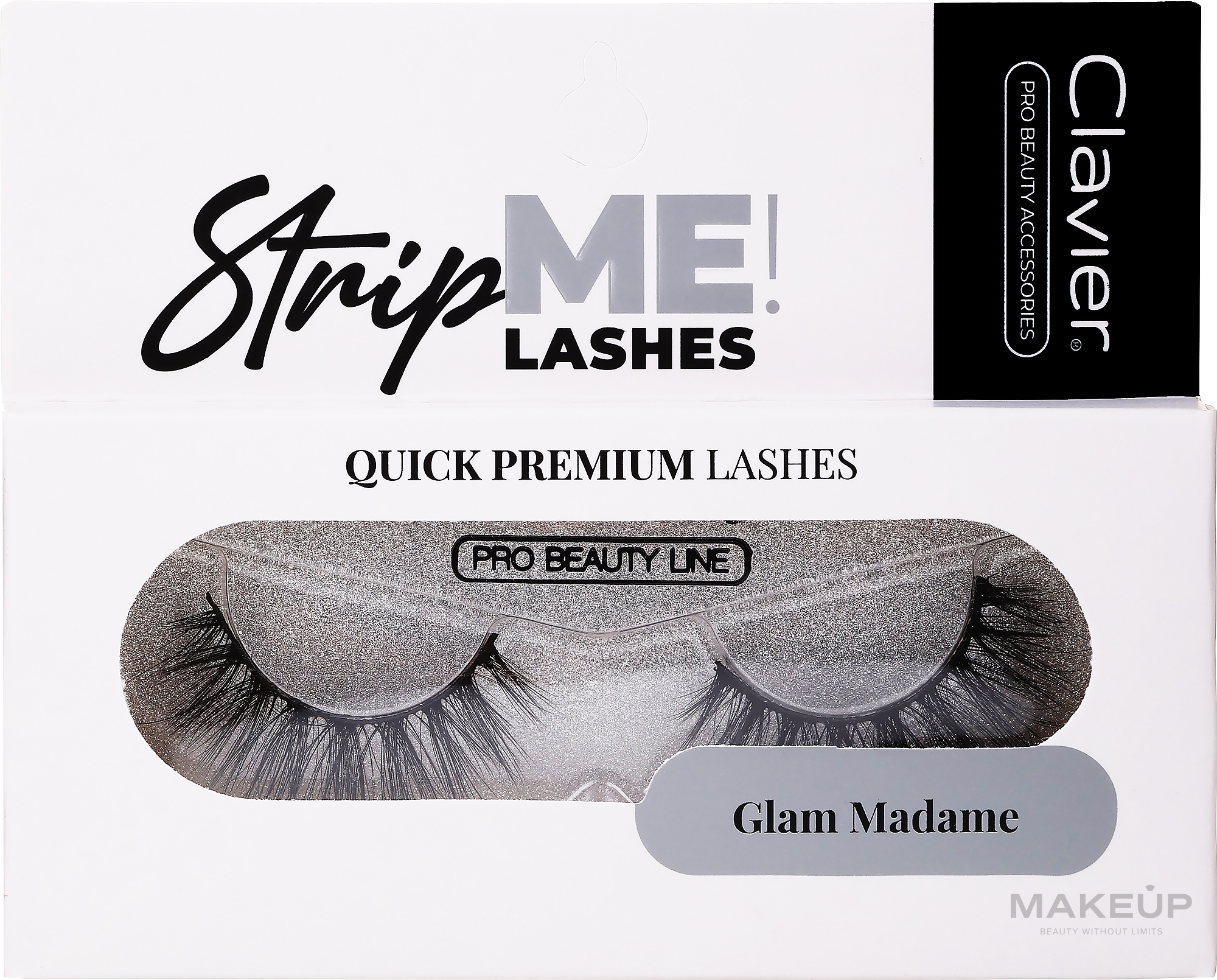Накладные ресницы - Clavier Quick Premium Lashes Glam Madame 829 — фото 2шт