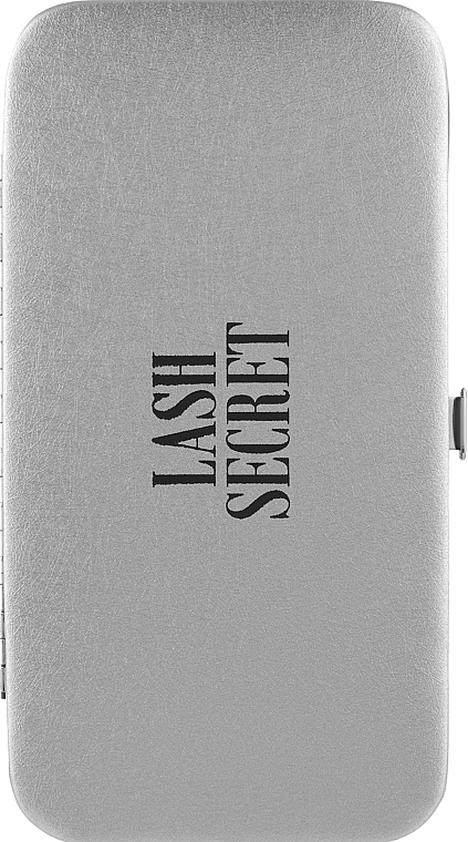 Пенал-книжка двосторонній, срібло - Vivienne Lash Secret — фото N1