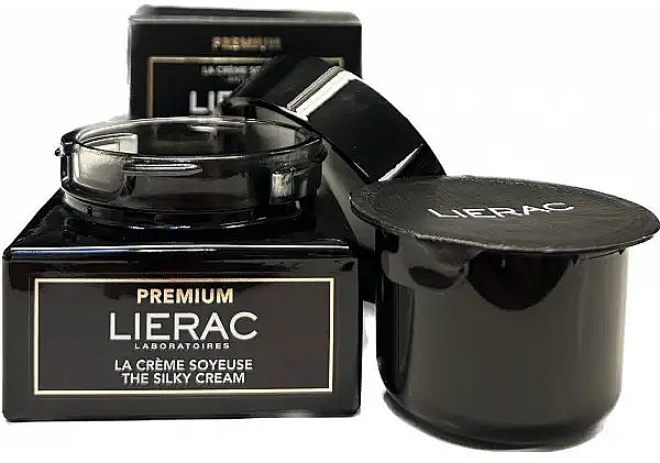 Крем для обличчя полегшена текстура - Lierac Premium la Creme Soyeuse Texture (змінний блок) — фото N2