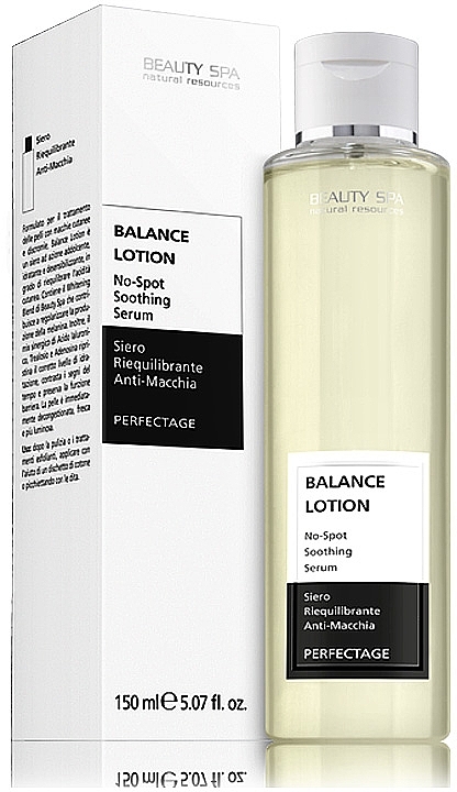 Гіалуроновий відбілювальний баланс-лосьйон для усіх типів шкіри - Beauty Spa Perfectionist Balance Lotion — фото N3