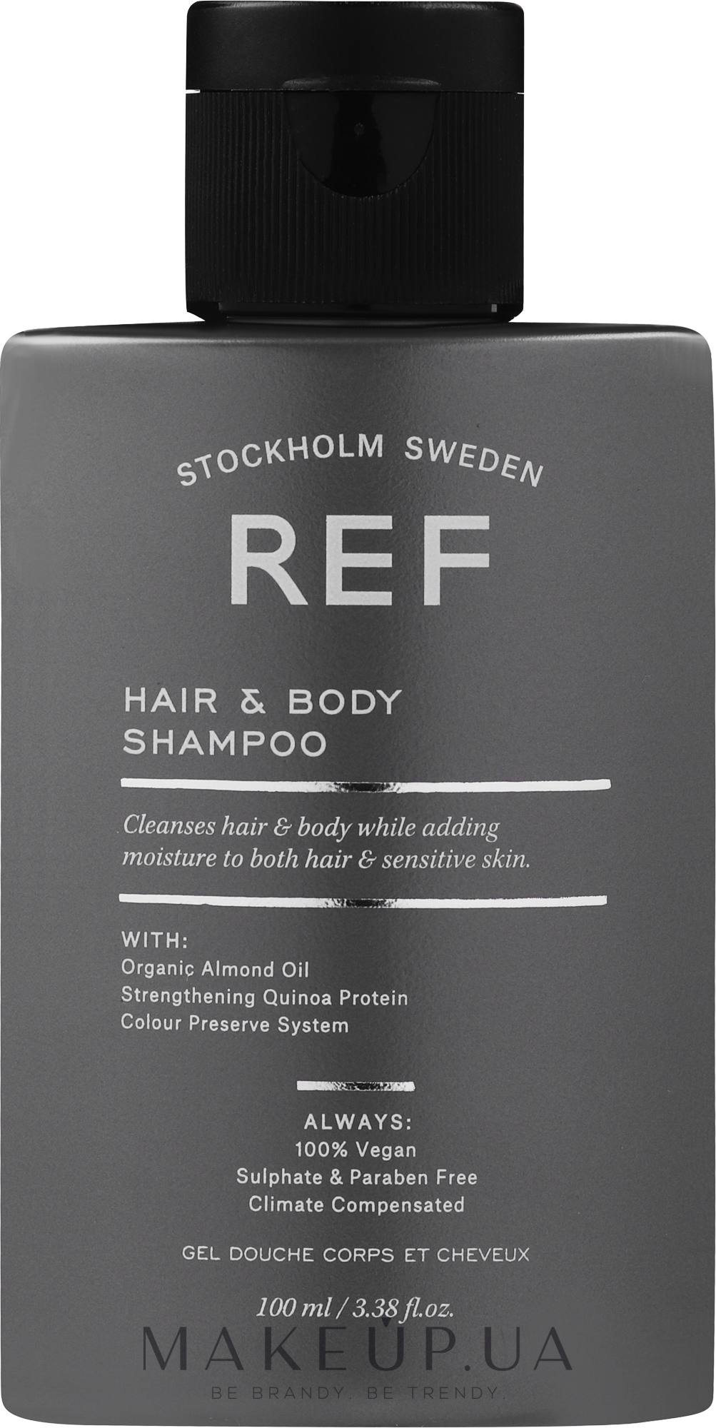 Шампунь для тела и волос, рН 7.0 - REF Hair & Body Shampoo — фото 100ml