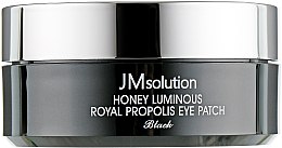 Гідрогелеві патчі для шкіри навколо очей - JMsolution Honey Luminous Royal Propolis Eye Patch Black — фото N2