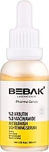 Сыворотка для лица з 2% альфа-арбутина - Bebak Antiblemish Lightening Serum — фото N1