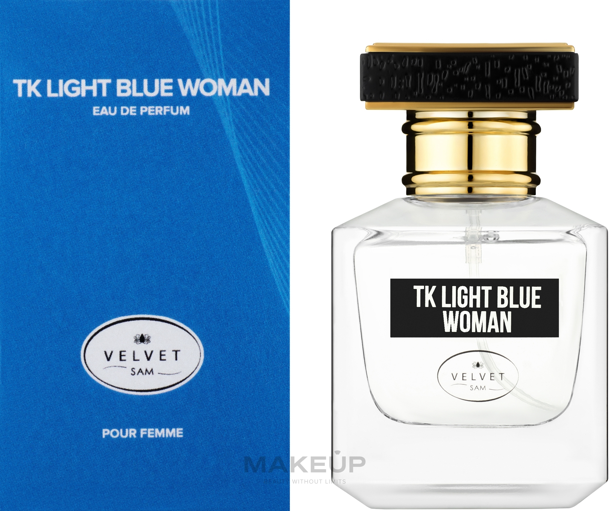 Velvet Sam Tk Light Blue Woman - Парфюмированная вода — фото 50ml