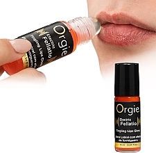 Блеск для губ с виброэффектом - Orgie Electric Fellatio Tingling Lip Gloss — фото N3