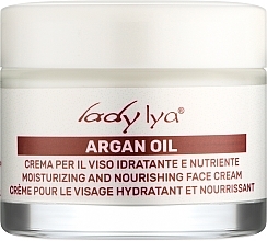 Крем для обличчя живильний з аргановою олією - Lady Lya Face Cream — фото N1