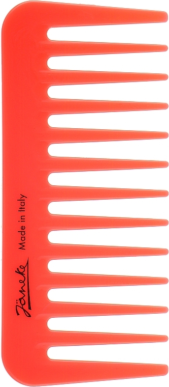 Расческа для волос, коралловый - Janeke Supercomb Small — фото N1