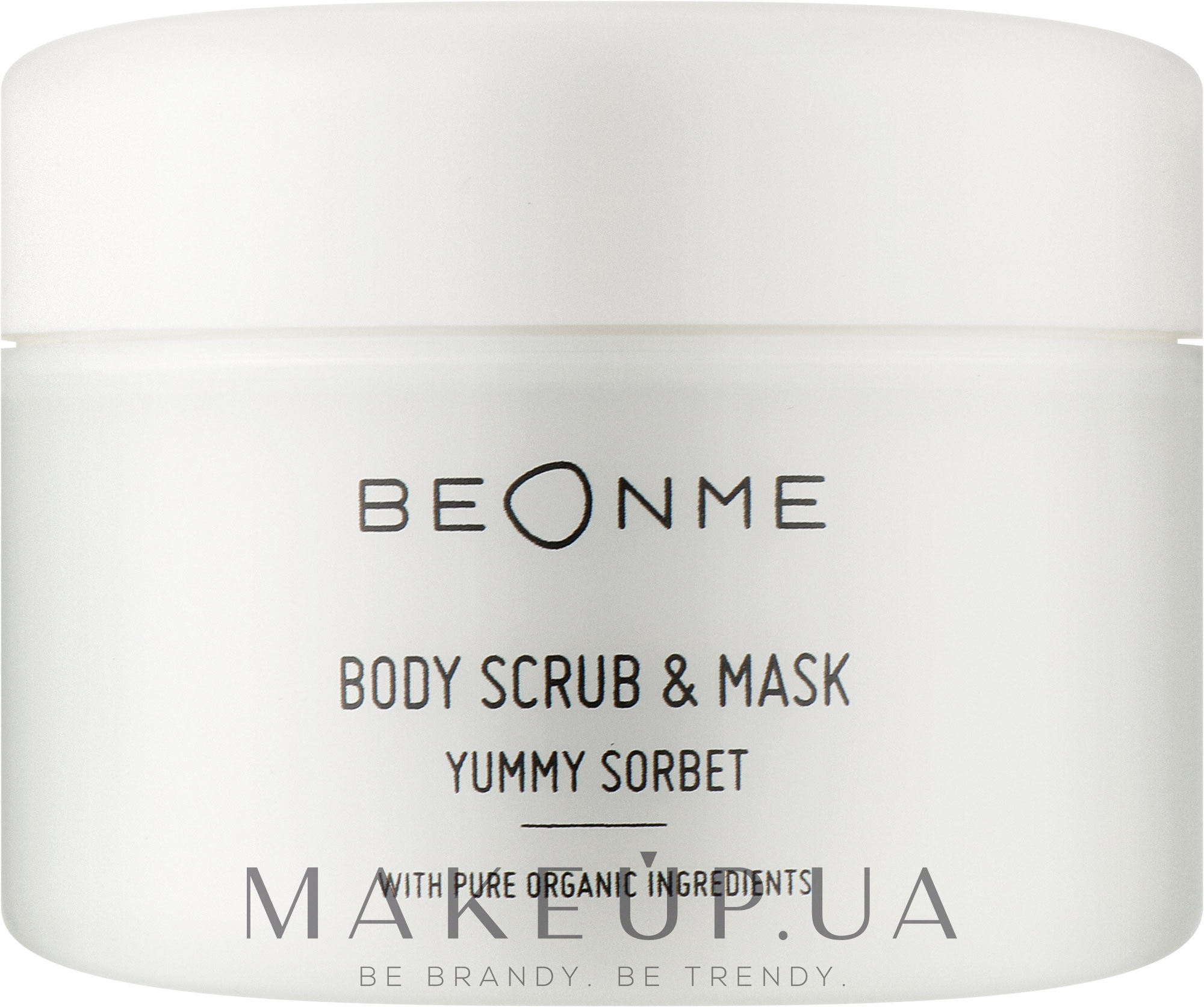 Скраб + маска для тіла - BeOnMe Body Scrub & Mask Yummy Sorbet — фото 250ml
