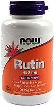 Парфумерія, косметика Капсули "Рутин", 450 мг - Now Foods Rutin