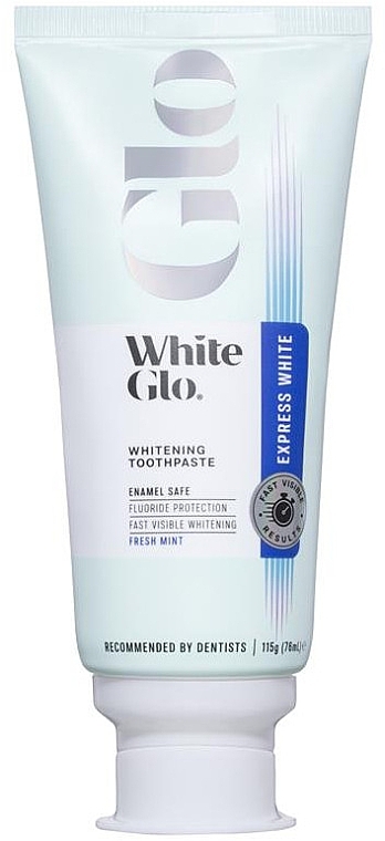 Відбілювальна зубна паста - White Glo Express White Whitening Toothpaste — фото N1