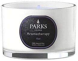 Парфумерія, косметика Ароматична свічка - Parks London Aromatherapy Oud Candle