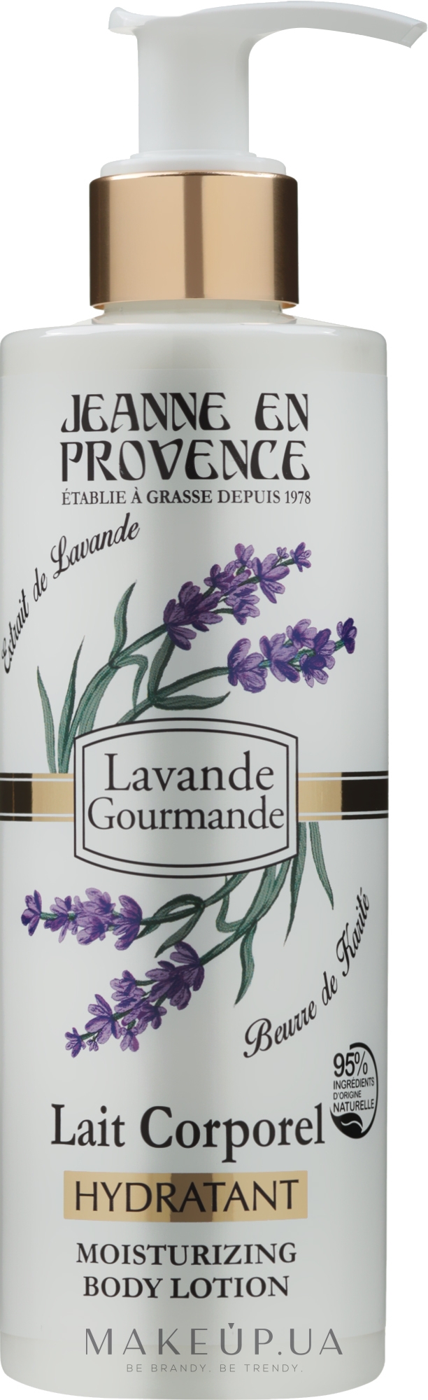 Молочко для тіла "Лаванда" - Jeanne en Provence Lavande Moisturizing Body Lotion — фото 250ml