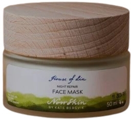 Нічна маска для обличчя - Norrskin House of Lin Natural Night Repair Face Mask — фото 50ml