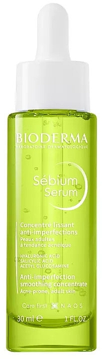 Разглаживающая концентрированная сыворотка против несовершенств - Bioderma Sebium Serum — фото N1