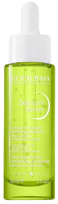 Розгладжувальна концентрована сироватка проти недосконалостей - Bioderma Sebium Serum — фото N1