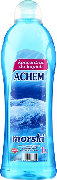 Рідкий концентрат для ванн "Морський" - Achem Concentrated Bubble Bath Sea — фото N1