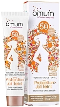 Парфумерія, косметика Сонцезахисний крем з SPF 50 - Omum Tinted Face Moisturiser