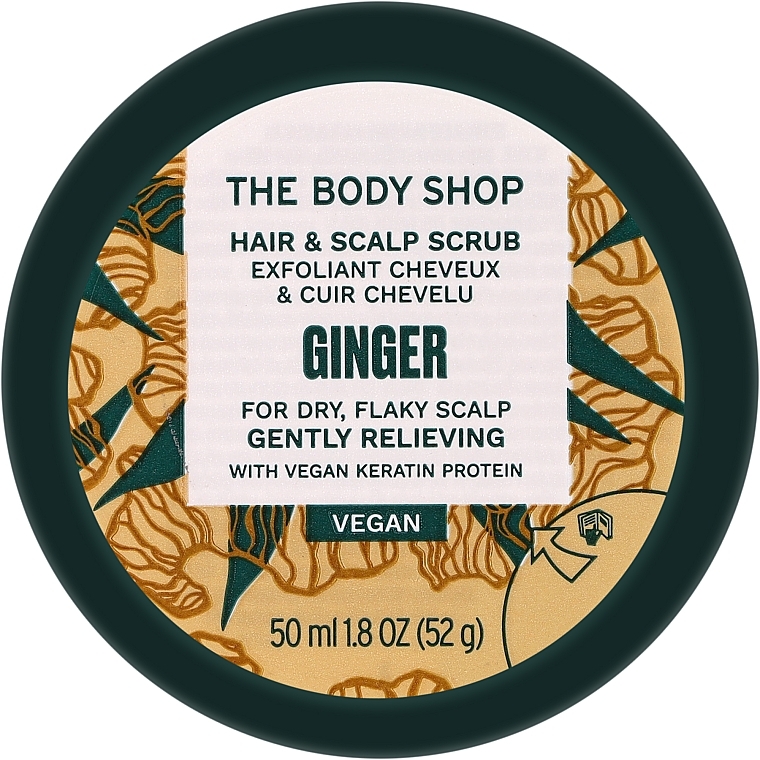 Скраб для волосся та шкіри голови "Імбир" - The Body Shop Ginger Hair & Scalp Scrub — фото N1