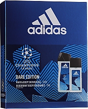 Парфумерія, косметика Adidas UEFA Dare Edition - Набір (sh/gel/250ml + deo/75ml)