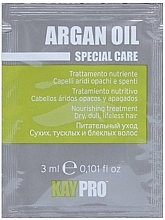 Духи, Парфюмерия, косметика Жидкие кристаллы с маслом Аргана - KayPro Special Care Argan Oil (пробник)