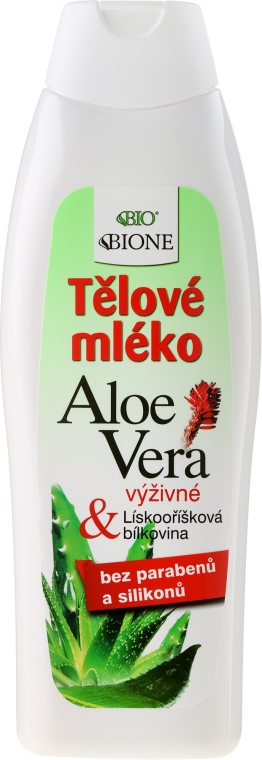 Увлажняющий лосьон для тела - Bione Cosmetics Aloe Vera Nourishing Body Lotion With Collagen