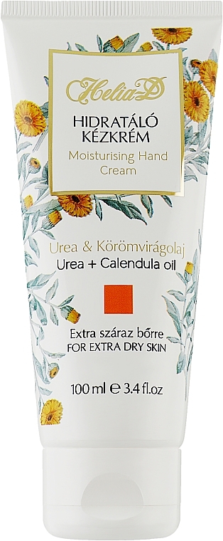 Крем увлажняющий для рук с мочевиной и маслом календулы - Helia-D Moisturizing Hand Cream