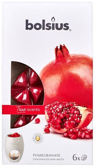 Ароматический воск «Гранат» - Bolsius True Scents Pomegranate — фото N1