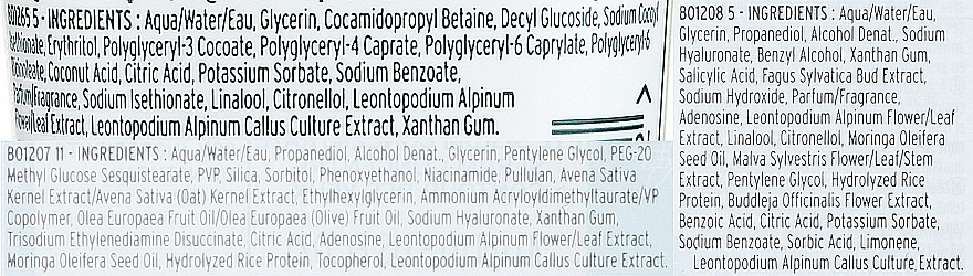 Набор - The Body Shop Fresh & Festive Edelweiss Skincare Gift Christmas Gift Set (gel/100ml + ser/30ml + eye/ser/10ml + acc/1pc) — фото N3