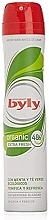 Дезодорант-спрей - Byly Spray Deodorant Organic Extra Fresh — фото N1