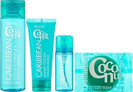 Набір "Карибський кокос", 4 продукти - Mades Cosmetics Body Resort Caribbean — фото N2