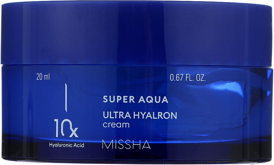 Зволожувальний крем для обличчя - Missha Super Aqua Ultra Hyalron Cream — фото N1