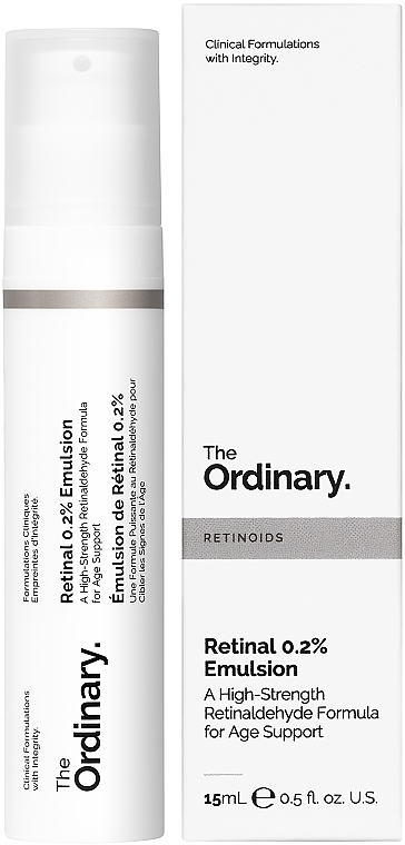 Сыворотка для лица с ретинолом - The Ordinary Retinal 0.2% Emulsion Serum — фото N2